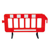2 Meter Plastic Traffic Barrier with Swivel Feet - JACKWIN-Traffic Safety Products Manufacturer in China